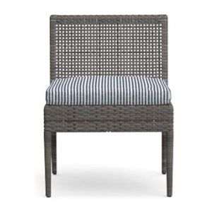 Pottery Barn Cammeray Outdoor Dining Chair Cushion Slipcover (8 available) NWT